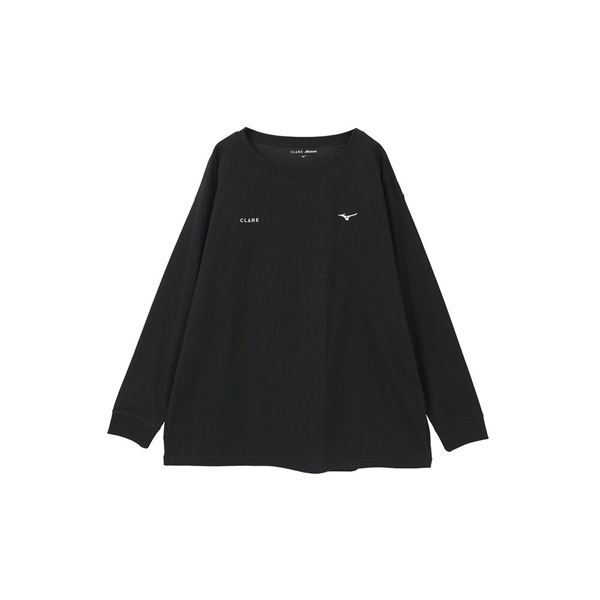 【CLANE】QUICK DRY COTTON LOGO LONG SLEEVE T-SHIRT