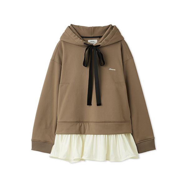 【SNIDEL】スウェットパーカーワンピース