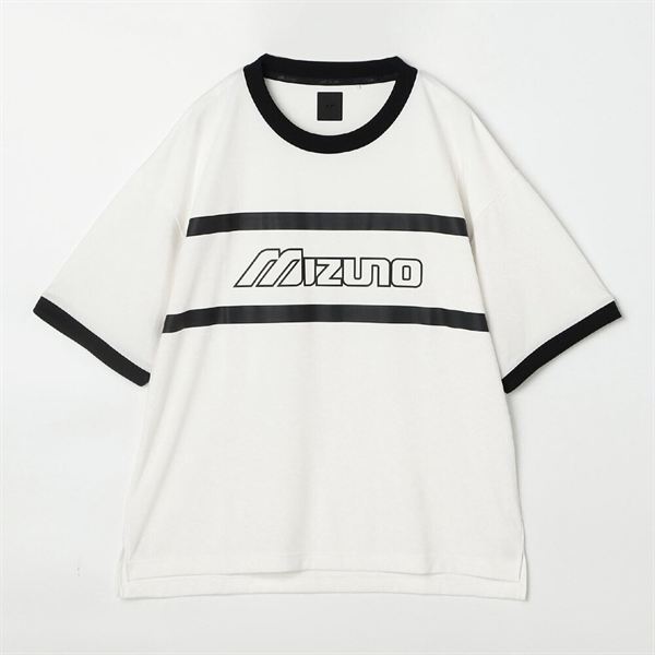リサイクルグラフィックリンガーTシャツ