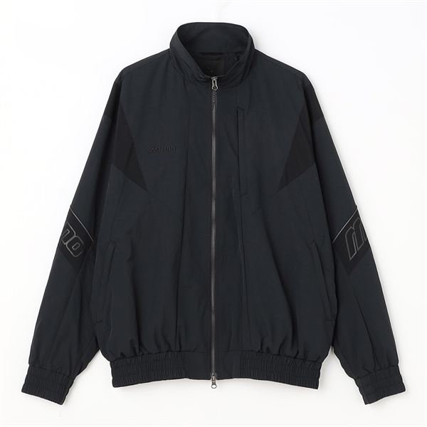 シャンブレーワッシャートラックブルゾン