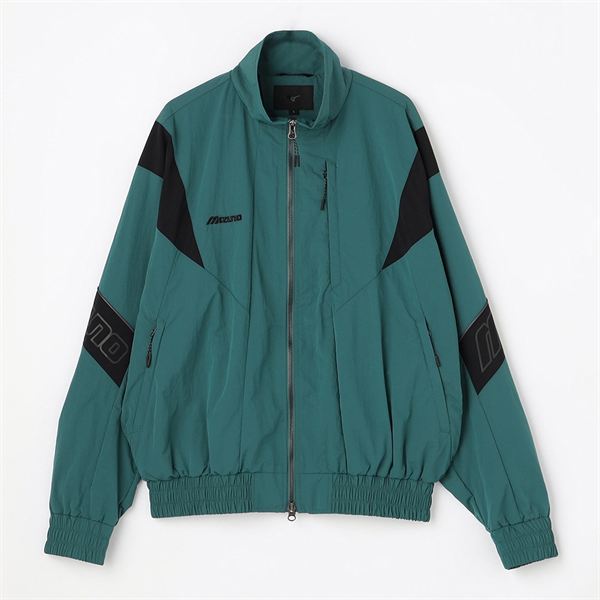 シャンブレーワッシャートラックブルゾン