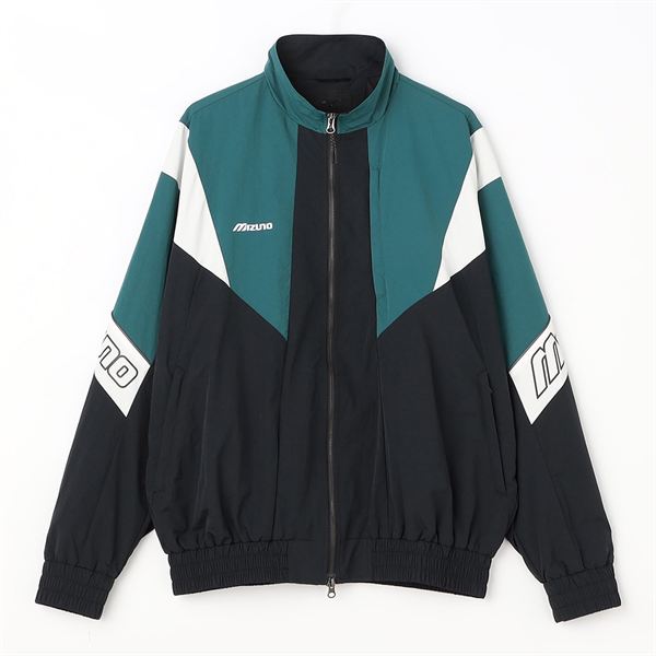 シャンブレーワッシャートラックブルゾン