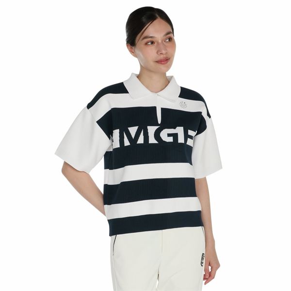 【MGFコレクション】ポリエステルヤーンニットポロ