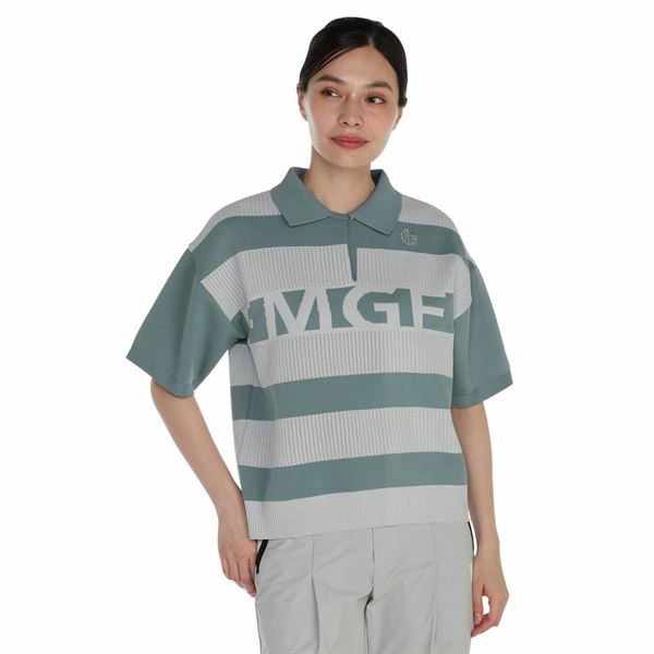 【MGFコレクション】ポリエステルヤーンニットポロ