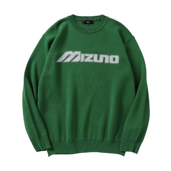 NEW VINTAGE GOLF MIZUNO ロゴ クルーネックセーター