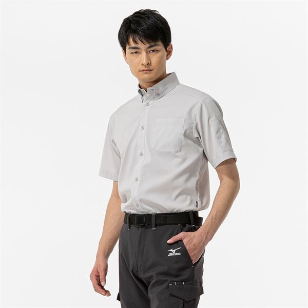 ワークシャツ ストレッチ(制電／半袖)