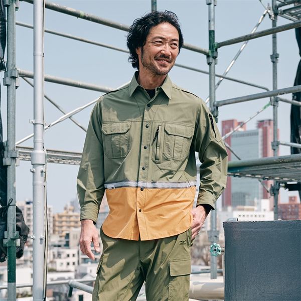 【ミズノ公式オンライン限定】ストレッチバイカラーシャツ