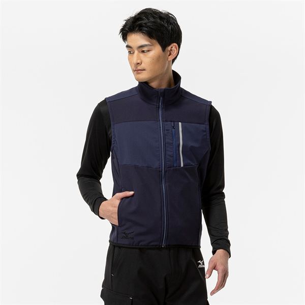 【防風】テックシールドベスト ストレッチ