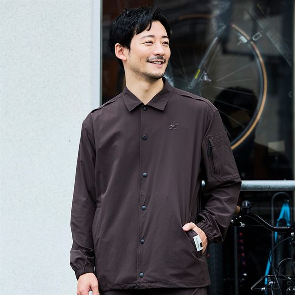 【ミズノ公式オンライン限定】撥水ストレッチコーチジャケット