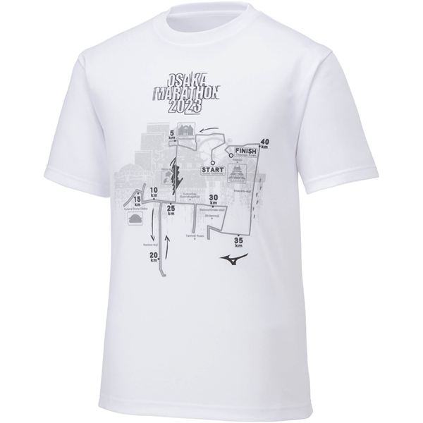 【大阪マラソン2023】大会記念Tシャツ(オーロラ)
