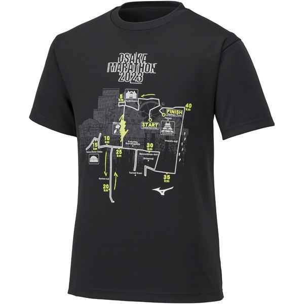 【大阪マラソン2023】大会記念Tシャツ(オーロラ)