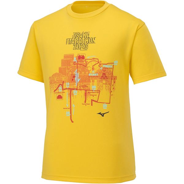 【大阪マラソン2023】大会記念Tシャツ(オーロラ)