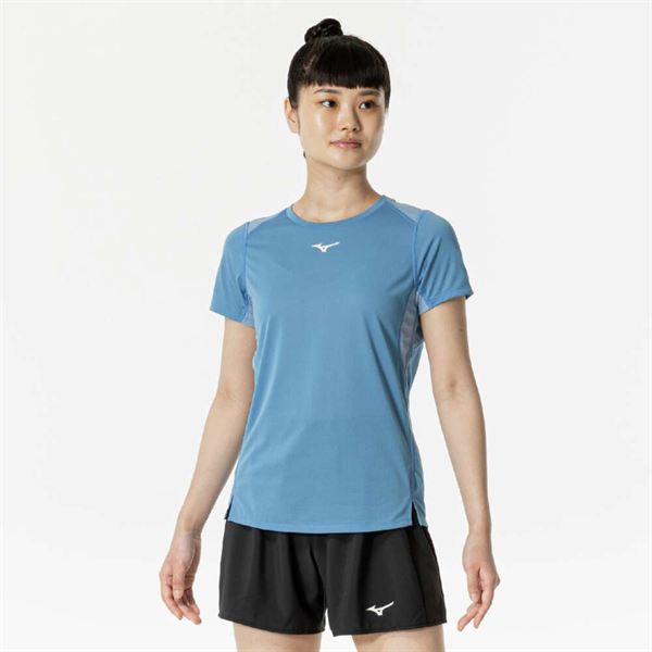 【汗処理／通気】ドライエアロフローTシャツ(オーロラ)