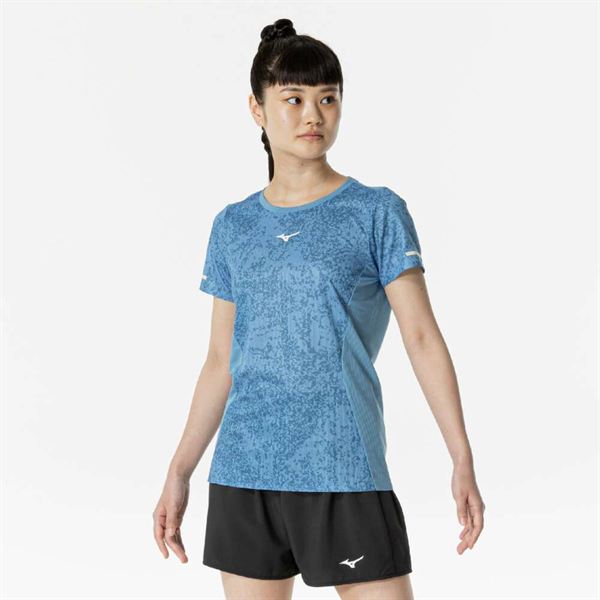 【汗処理／通気】ドライエアロフロープレミアムTシャツ(オーロラ)