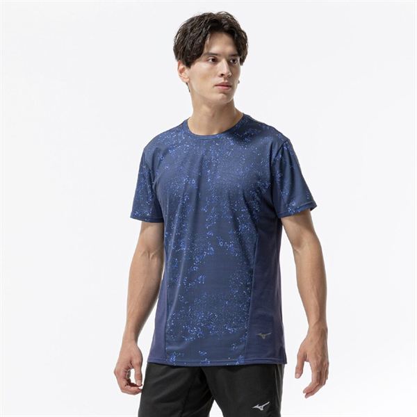 【汗処理／通気】ドライエアロフローグラフィックTシャツ