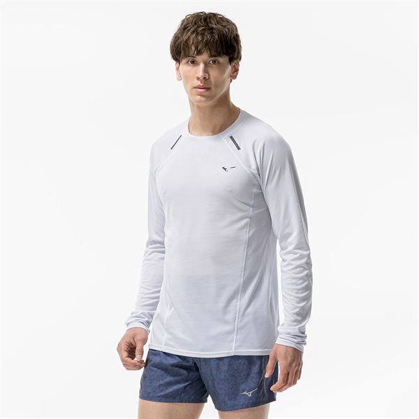 【汗処理／通気】ドライエアロフローTシャツ(長袖)