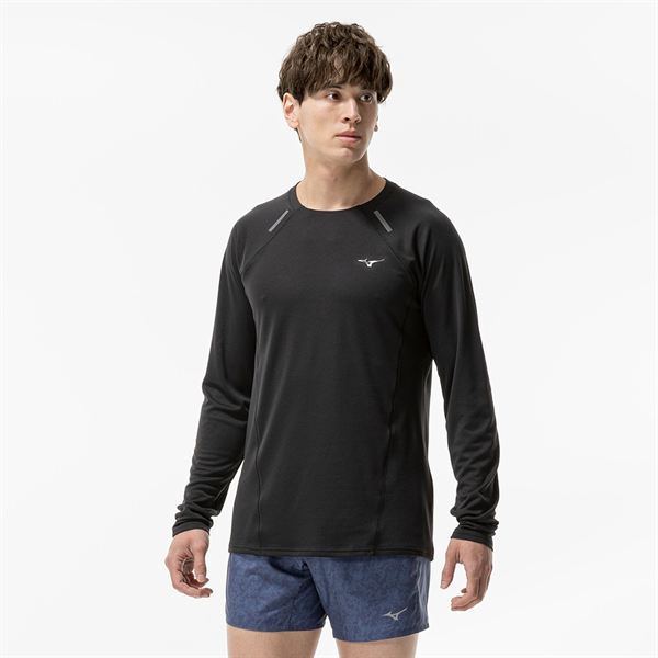 【汗処理／通気】ドライエアロフローTシャツ(長袖)