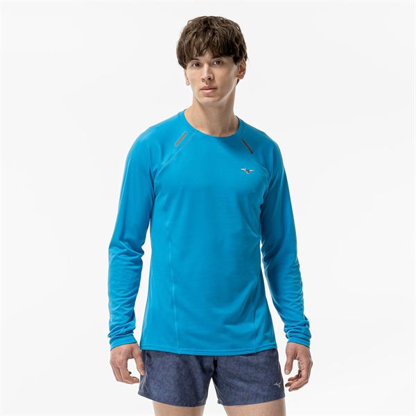 【汗処理／通気】ドライエアロフローTシャツ(長袖)