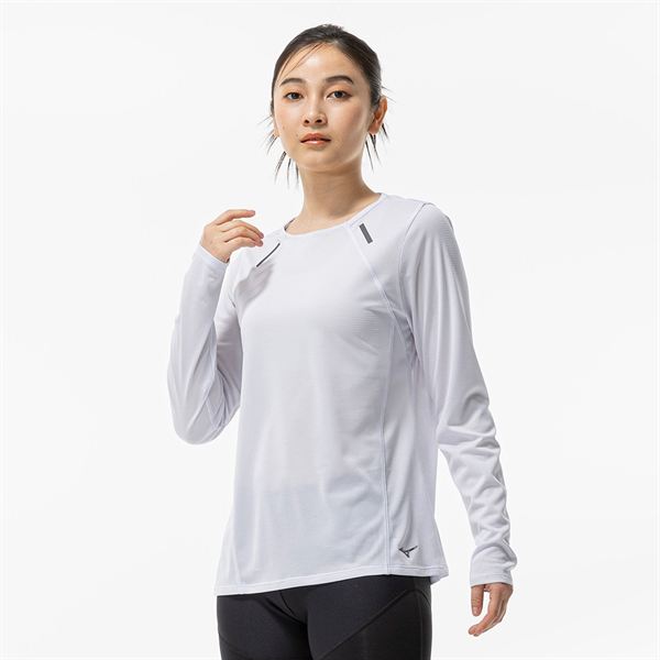 【汗処理／通気】ドライエアロフローTシャツ(長袖)