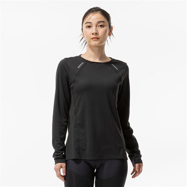 【汗処理／通気】ドライエアロフローTシャツ(長袖)