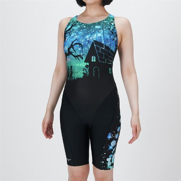 【Stroke ONE／撥水】スイムフィットネス用オールインワン