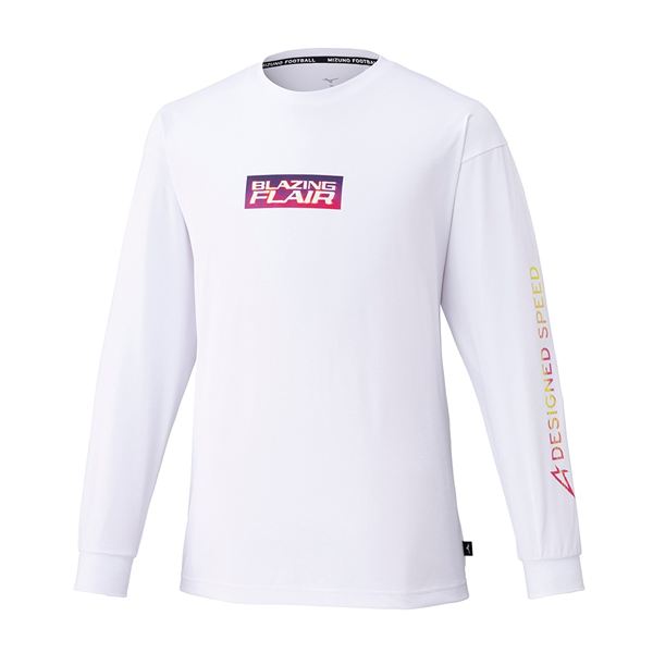 ミズノアルファ プリントTシャツ(長袖)
