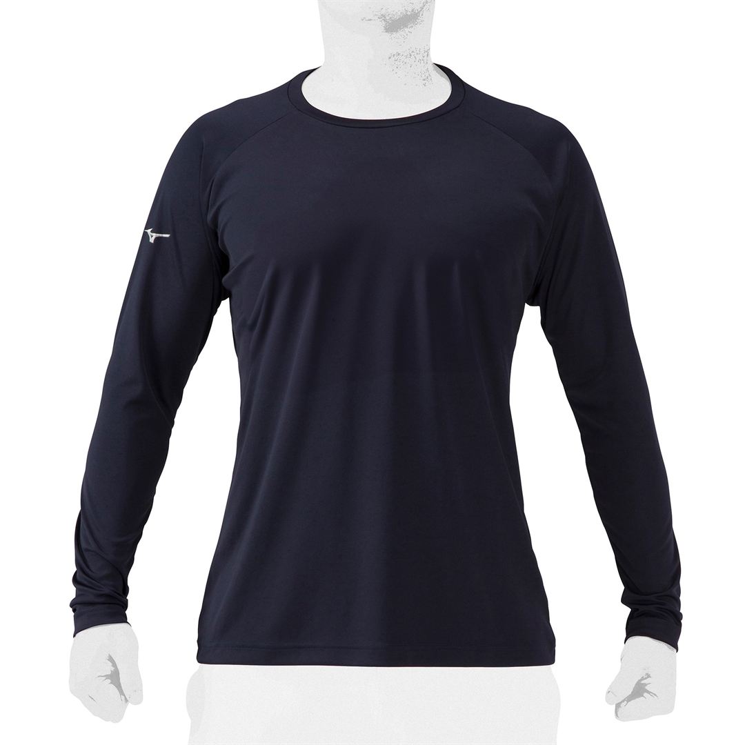 ロングTシャツ(長袖) ネイビー XO