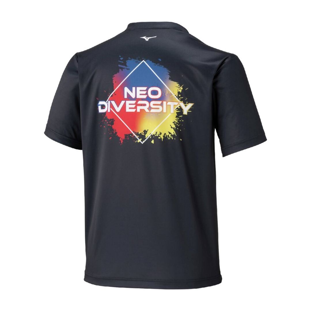 【ミズノ直営限定】ネオダイバーシティ Tシャツ ブラック 150