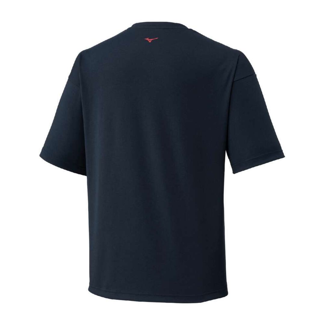 【ミズノ直営限定】赤カップ復刻Tシャツ ネイビー XO