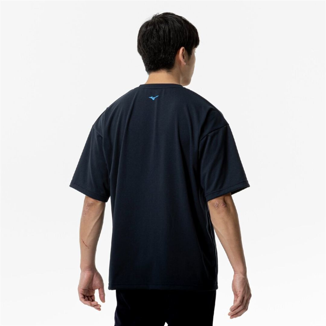 【ミズノ直営限定】Buw League 復刻Tシャツ ネイビー XO