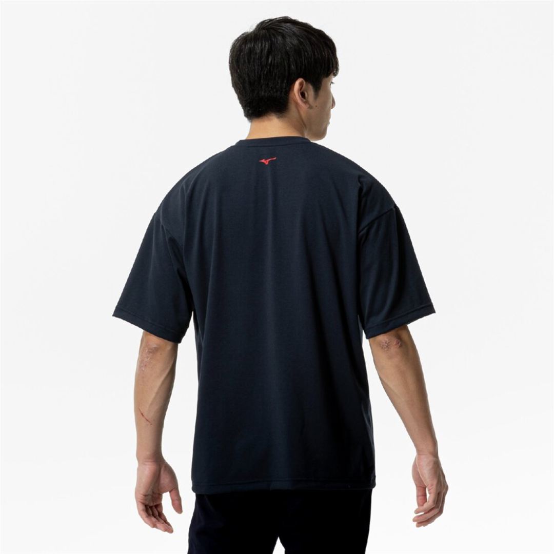 【ミズノ直営限定】Victory Stage 復刻Tシャツ ネイビー XO