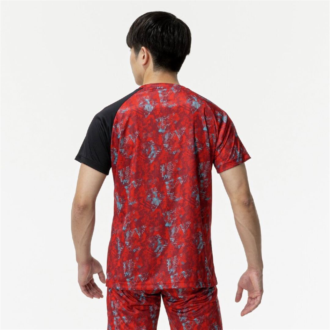グラフィックTシャツ レッド M