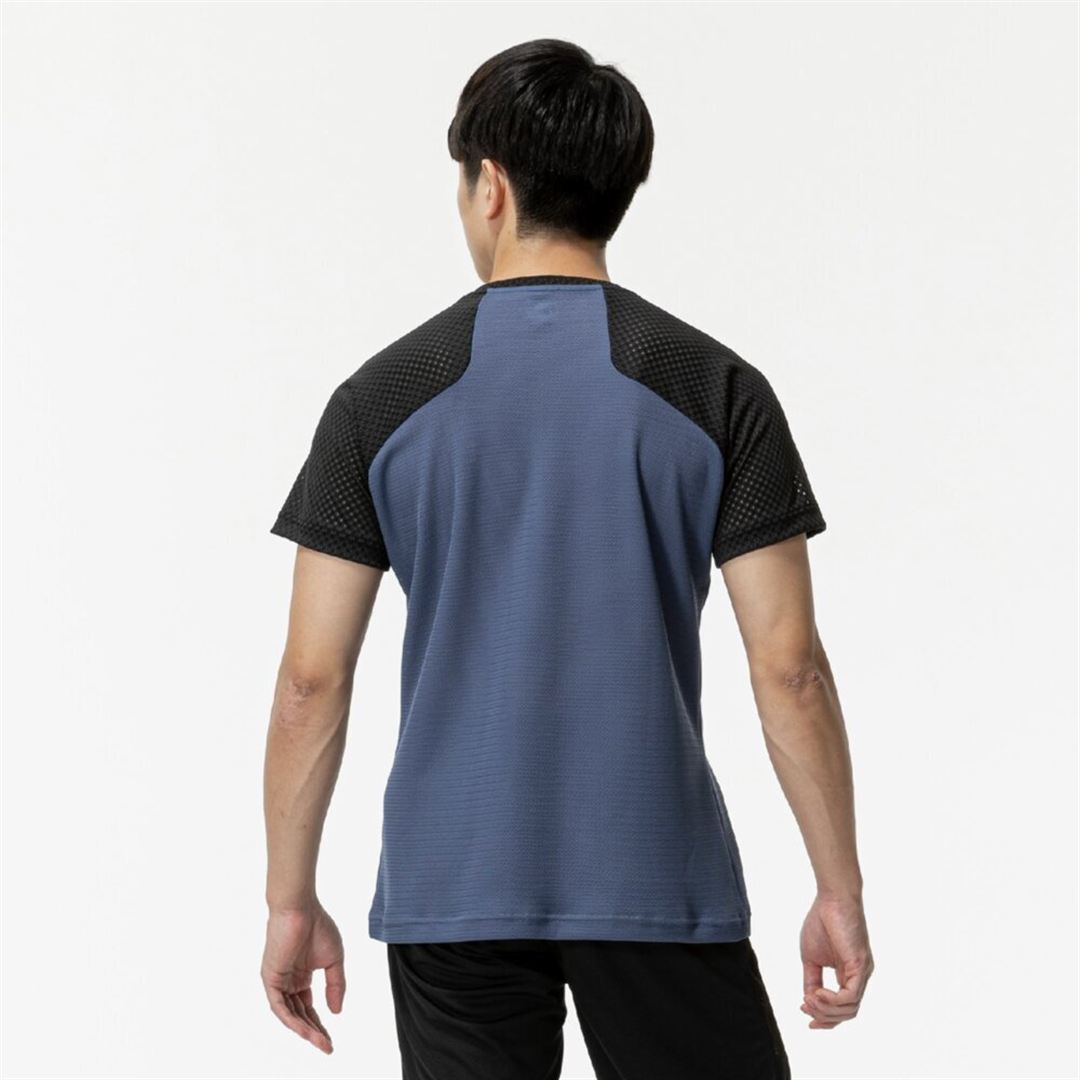 【ミズノ直営限定／ミズノプロ】クーリングTシャツ ヴィンテージインディゴ S