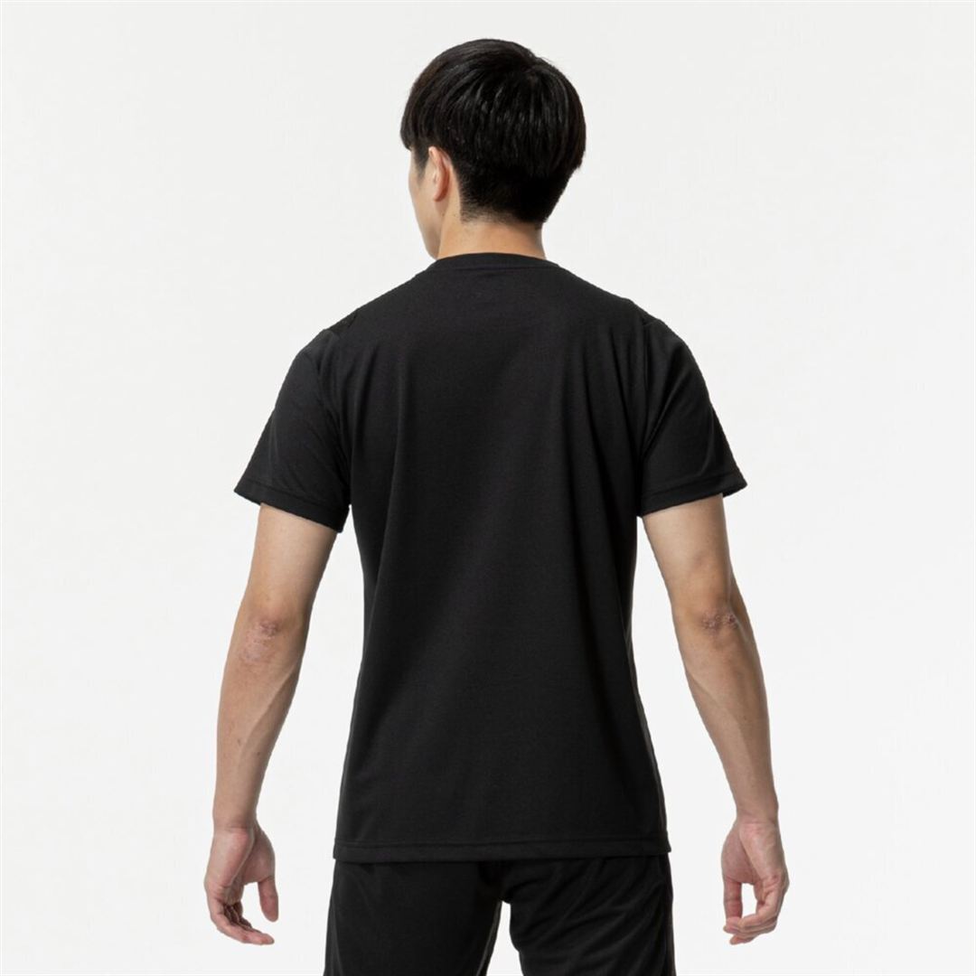 【ミズノプロ／接触冷感】クーリングTシャツ ブラック XO
