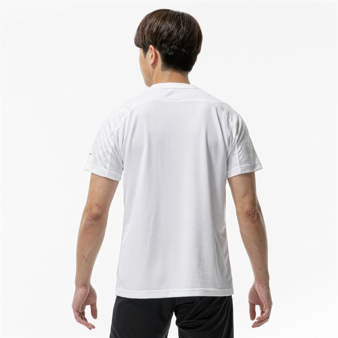 【ミズノプロ／遮熱素材】ソーラーカットTシャツ ホワイト S
