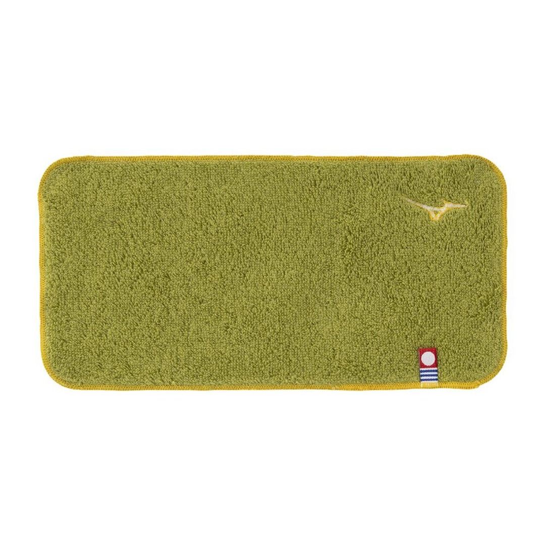 【ミズノ直営限定】ハーフハンカチタオル グリーン