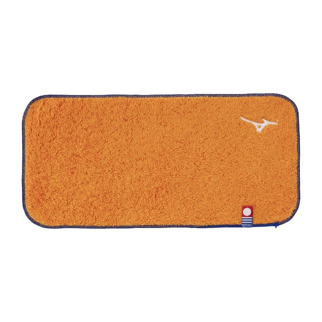 【ミズノ直営限定】ハーフハンカチタオル オレンジ