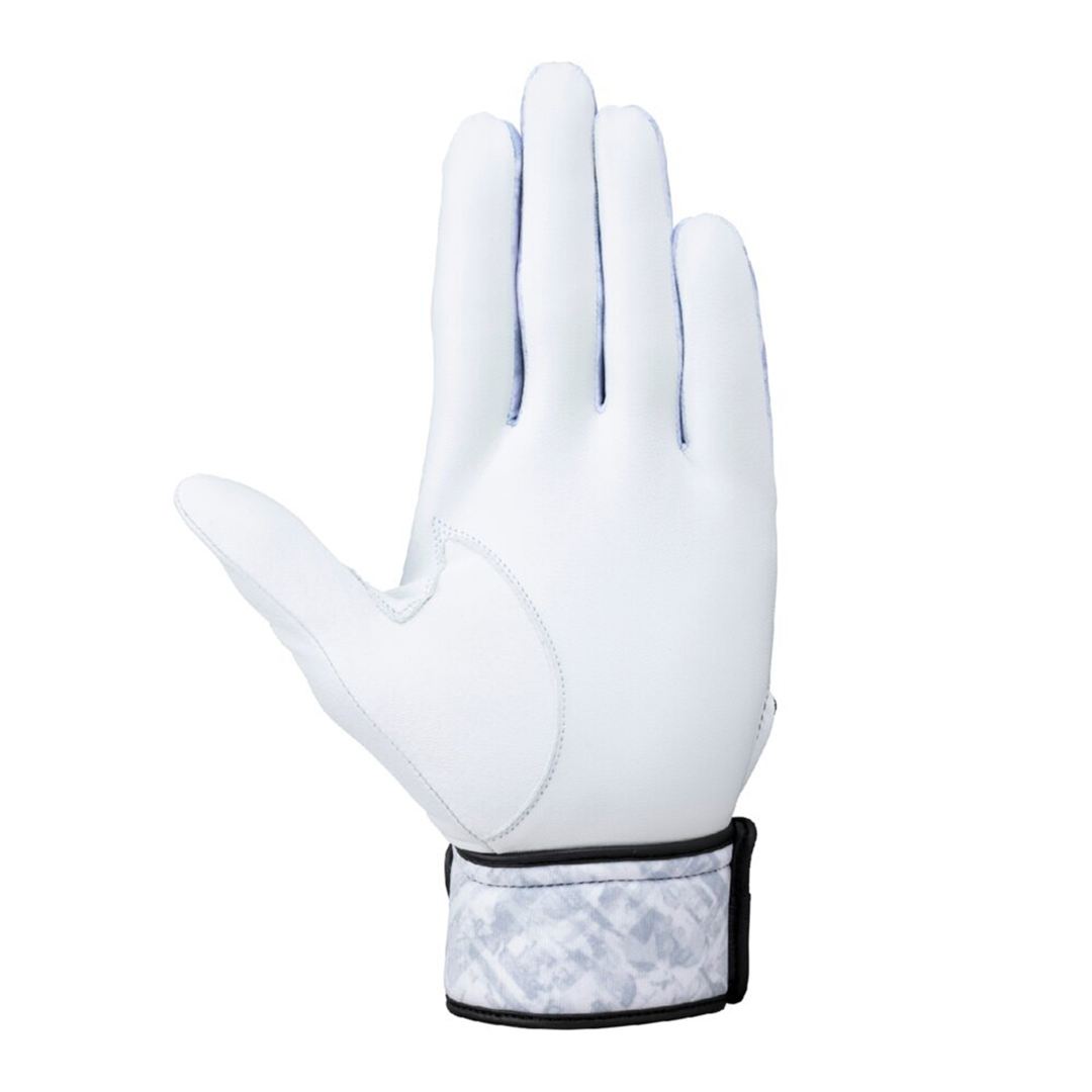 【ミズノプロ】モーションアークUF【両手用】 ホワイト×グレー×ゴールド 22