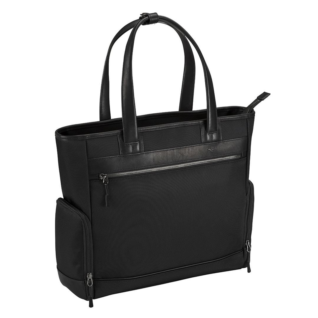 【ミズノ直営限定】グラブレザートートバッグ(17L) ブラック