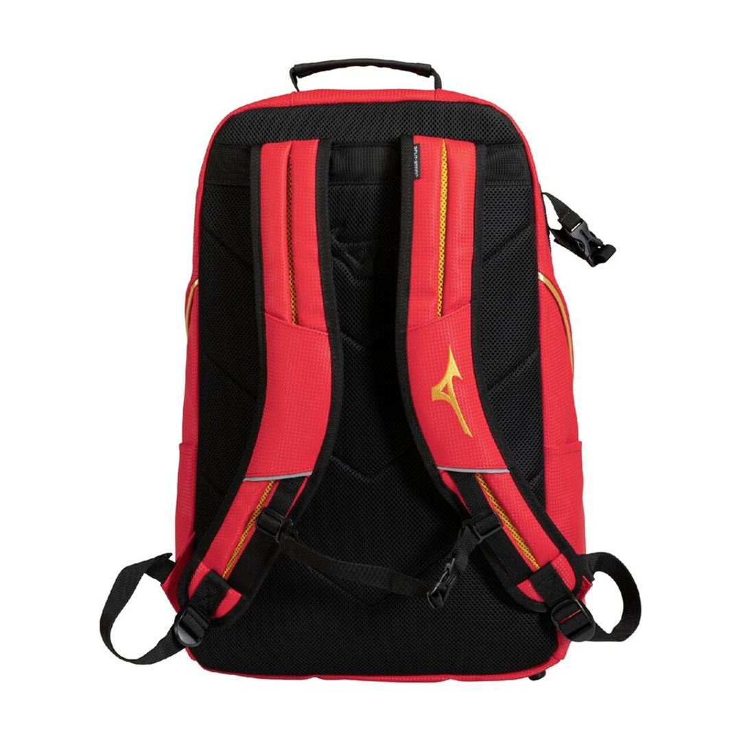 【ミズノプロ】バックパック(40L) レッド