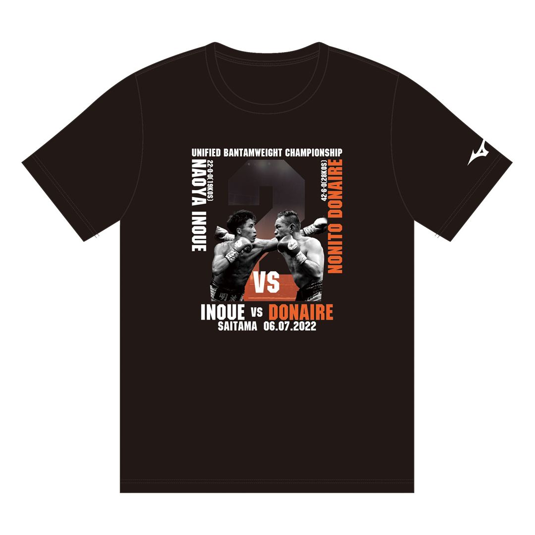 6.7 井上尚弥VSノニト・ドネア限定Tシャツ ブラック M