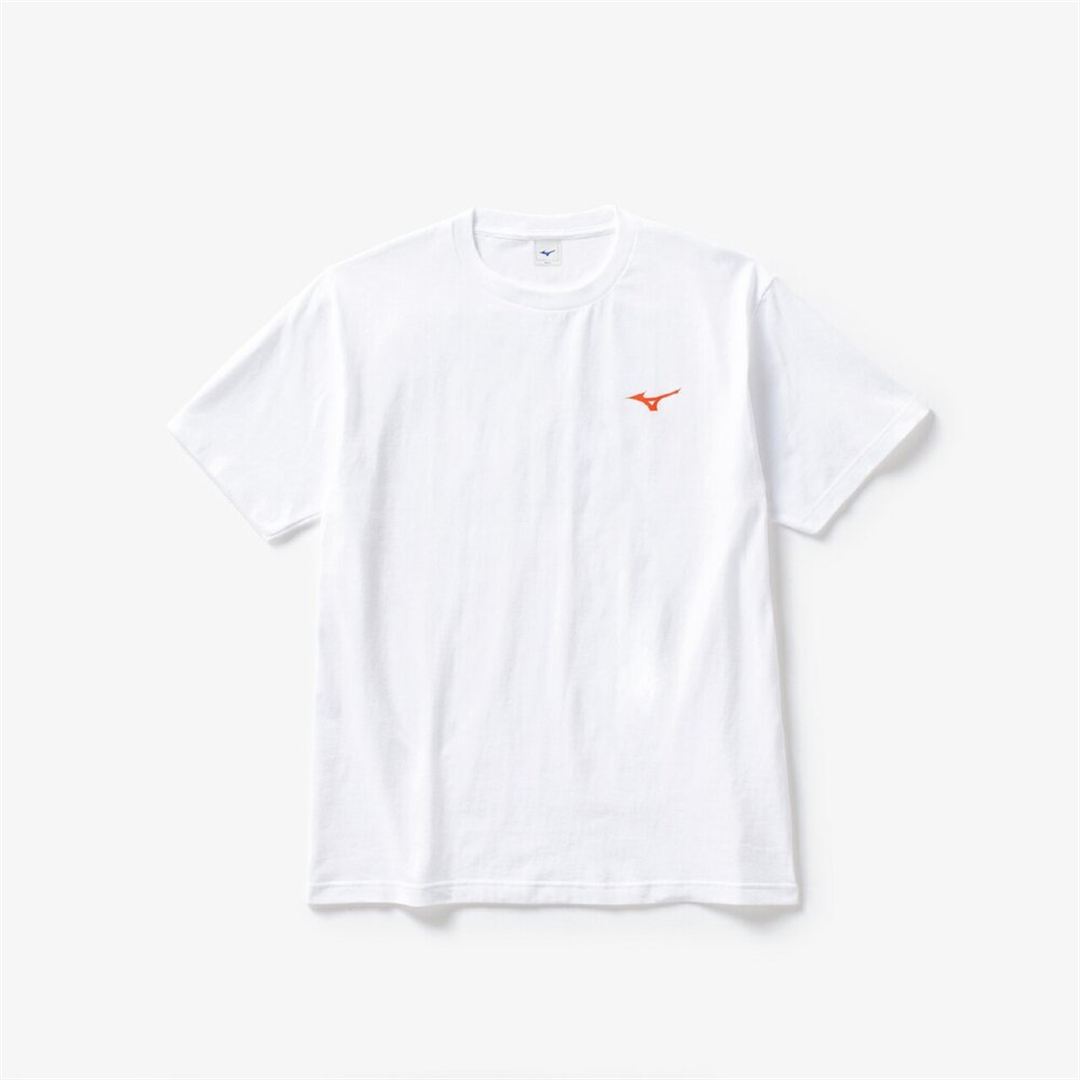 【ミズノ直営限定】SUMMERグラフィックTシャツ ホワイト XL