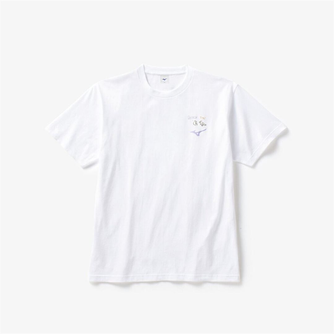 【ミズノ直営限定】SUMMERグラフィックTシャツ ホワイト XL