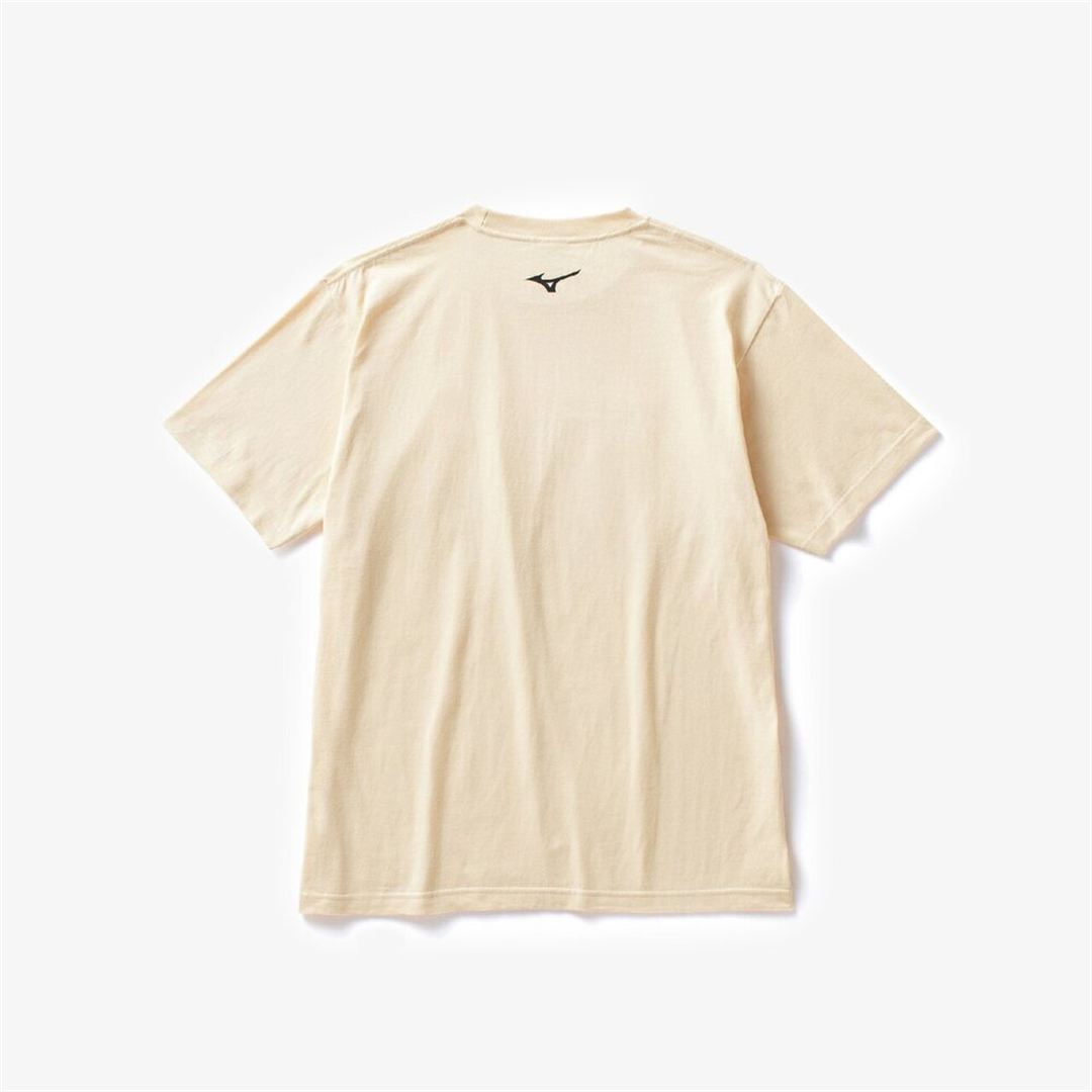 【ミズノ直営限定】SUMMERグラフィックTシャツ ナチュラルベージュ XL