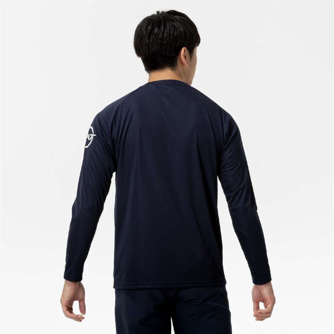 UVカット長袖Tシャツ ディープネイビー S