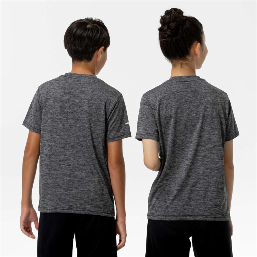 【抗菌防臭／防汚】GACHI Tシャツ ブラック 120