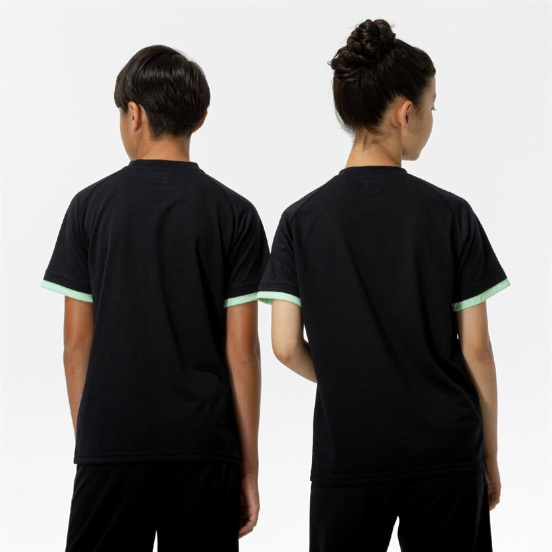 【抗菌防臭／防汚】GACHI Tシャツ ブラック 120
