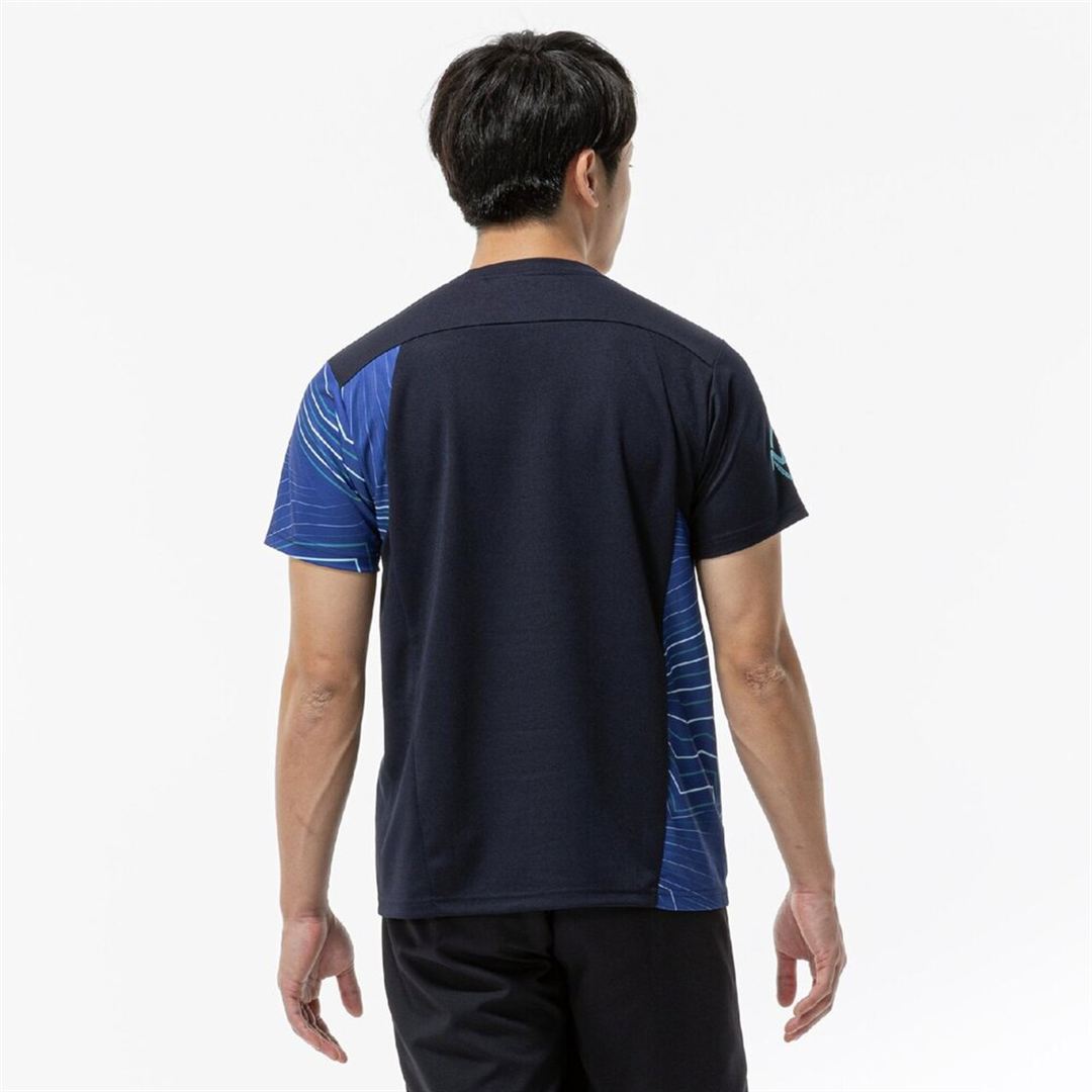 N-XT グラフィックTシャツ ディープネイビー S