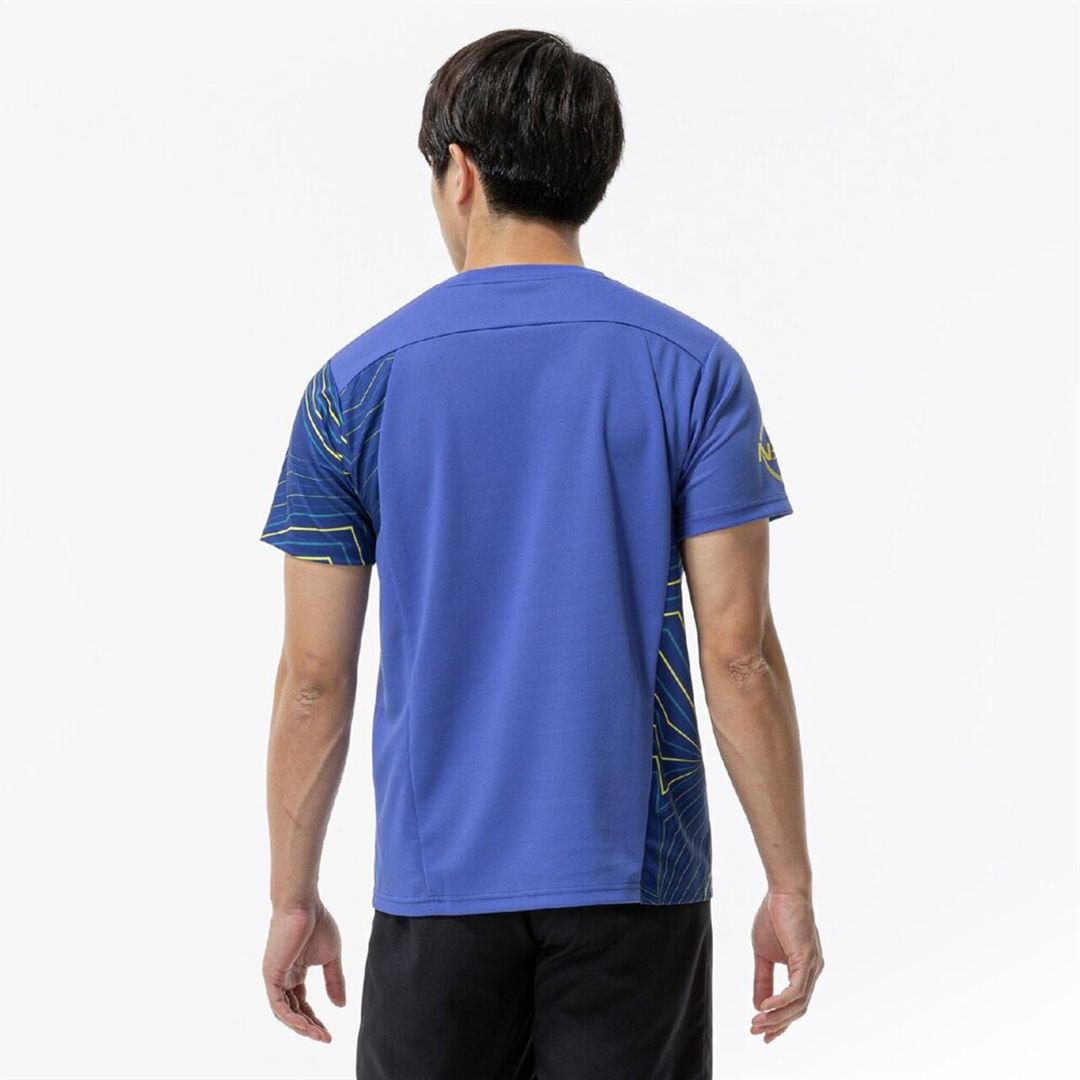 N-XT グラフィックTシャツ ダズリングブルー S