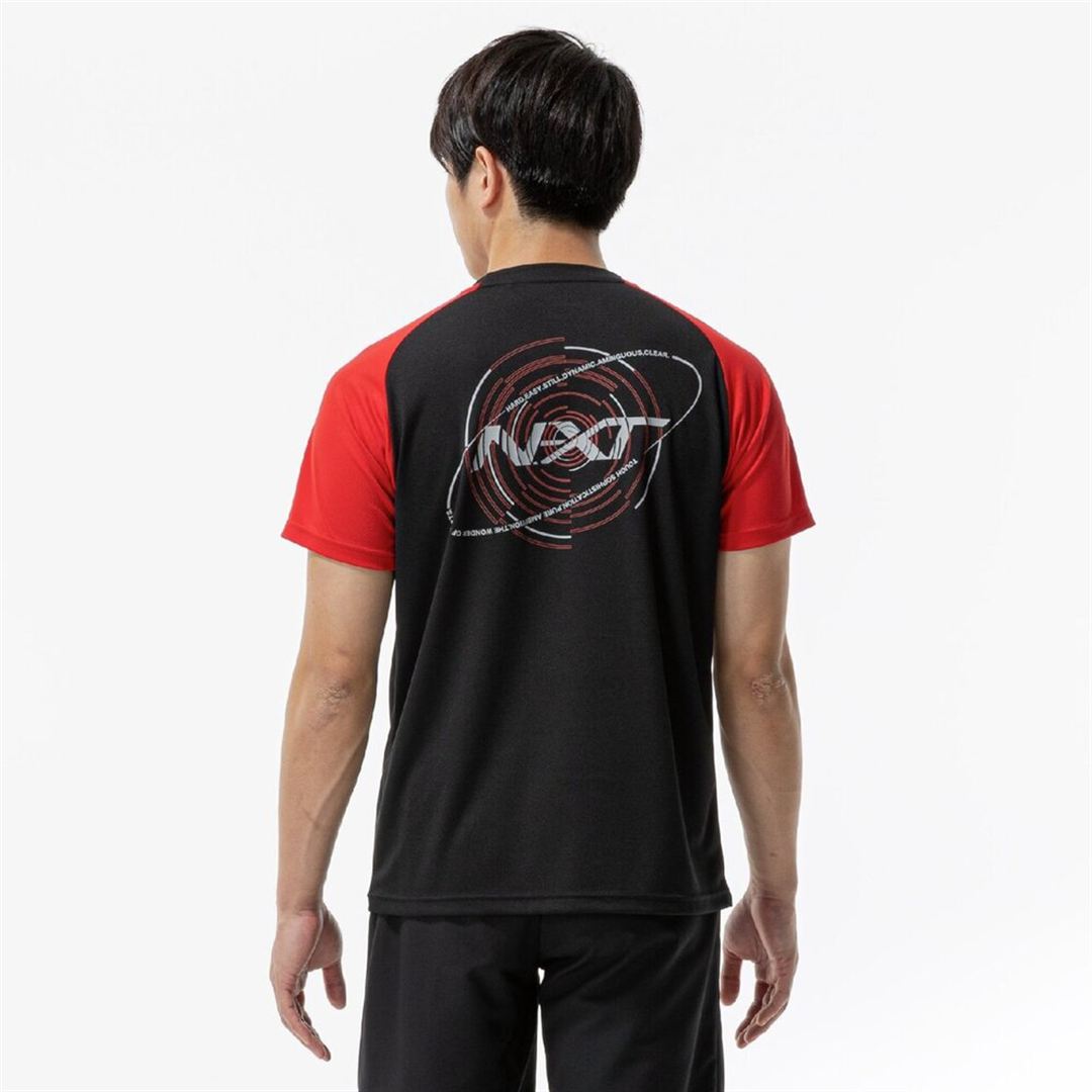 【接触冷感】N-XT アイスタッチTシャツ ブラック XL